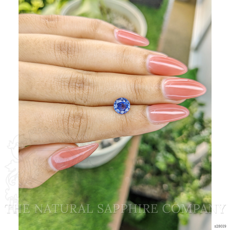 1.56 Ct. Blue Sapphire from Ceylon (Sri Lanka)