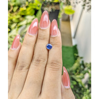 1.18 Ct. Blue Sapphire from Ceylon (Sri Lanka) Life Style