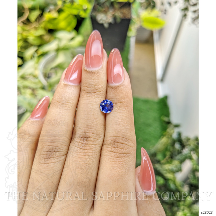 1.30 Ct. Blue Sapphire from Ceylon (Sri Lanka)