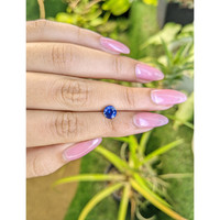 1.20 Ct. Blue Sapphire from Ceylon (Sri Lanka) Life Style