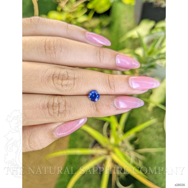 1.20 Ct. Blue Sapphire from Ceylon (Sri Lanka)