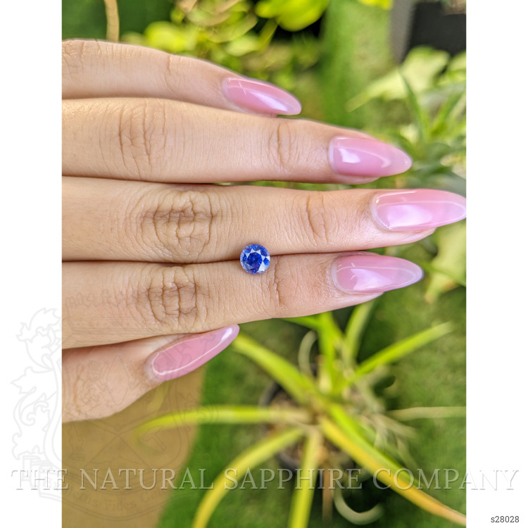 1.39 Ct. Blue Sapphire from Ceylon (Sri Lanka)