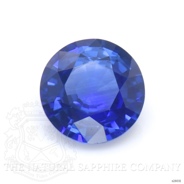0.88 Ct. Blue Sapphire from Ceylon (Sri Lanka)