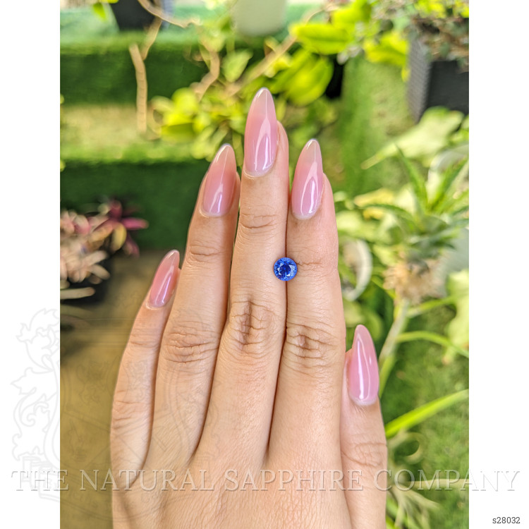 1.17 Ct. Blue Sapphire from Ceylon (Sri Lanka)