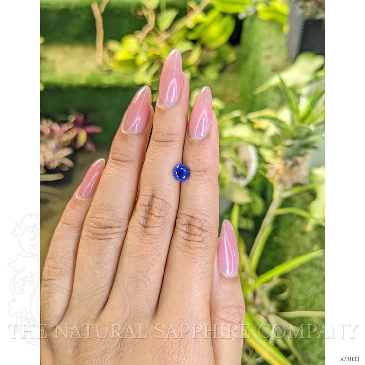 1.17 Ct. Blue Sapphire from Ceylon (Sri Lanka)