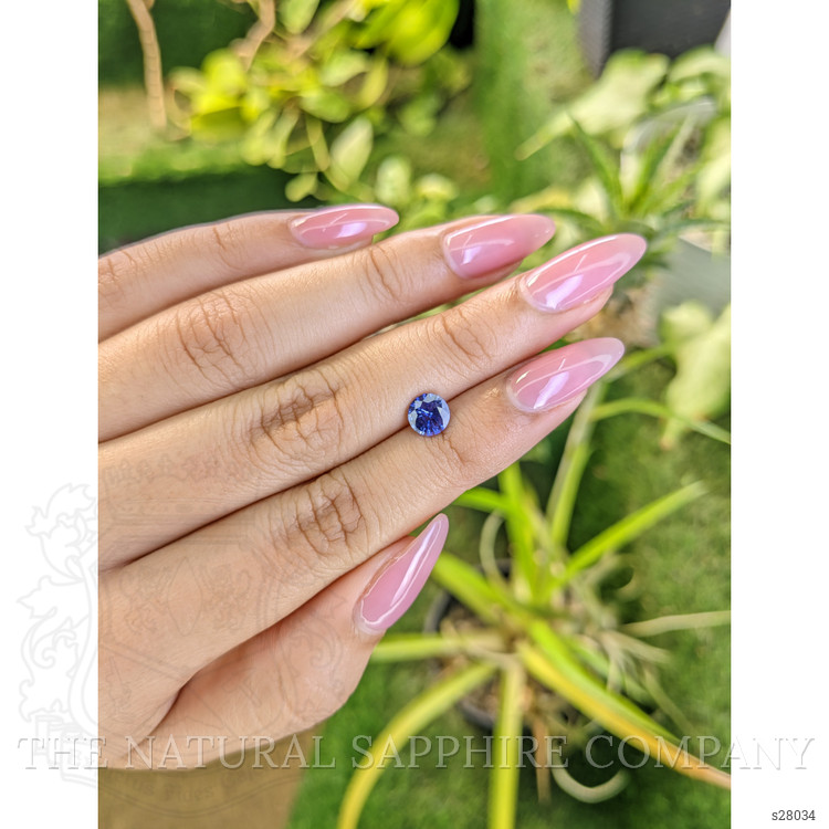 1.05 Ct. Blue Sapphire from Ceylon (Sri Lanka)