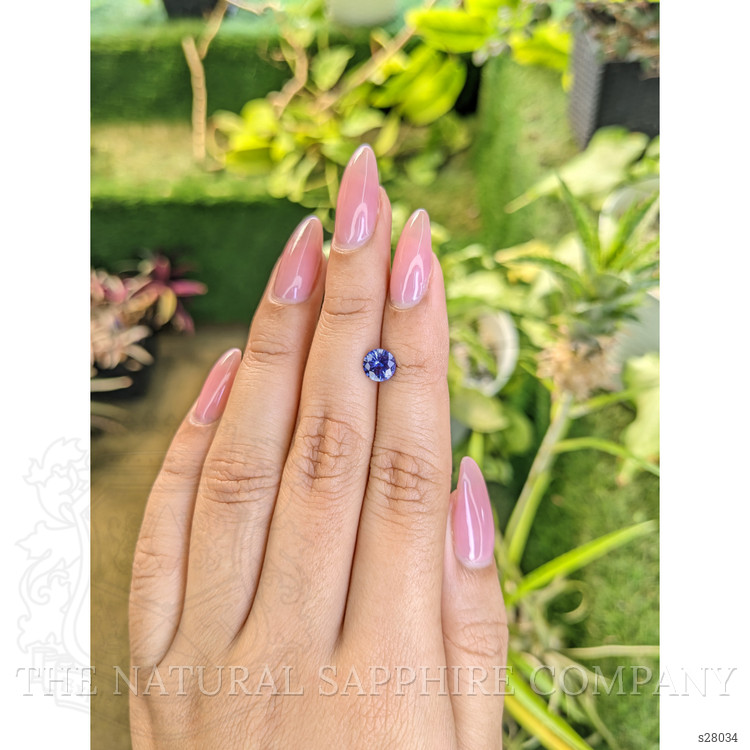 1.05 Ct. Blue Sapphire from Ceylon (Sri Lanka)