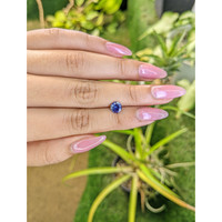 1.05 Ct. Blue Sapphire from Ceylon (Sri Lanka) Life Style