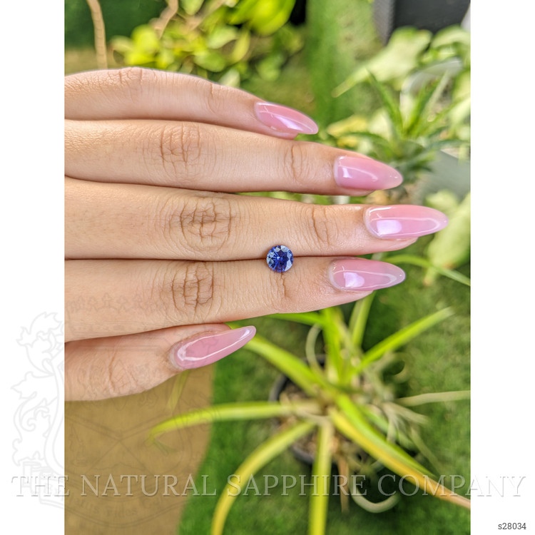 1.05 Ct. Blue Sapphire from Ceylon (Sri Lanka)