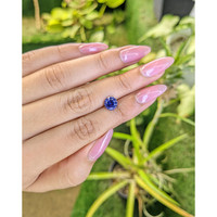1.76 Ct. Blue Sapphire from Ceylon (Sri Lanka) Life Style