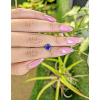 1.76 Ct. Blue Sapphire from Ceylon (Sri Lanka) Life Style