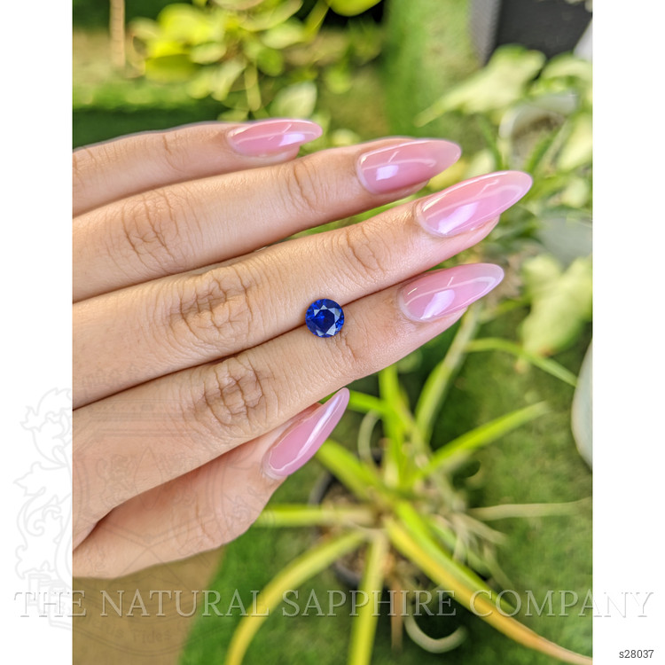 1.45 Ct. Blue Sapphire from Ceylon (Sri Lanka)