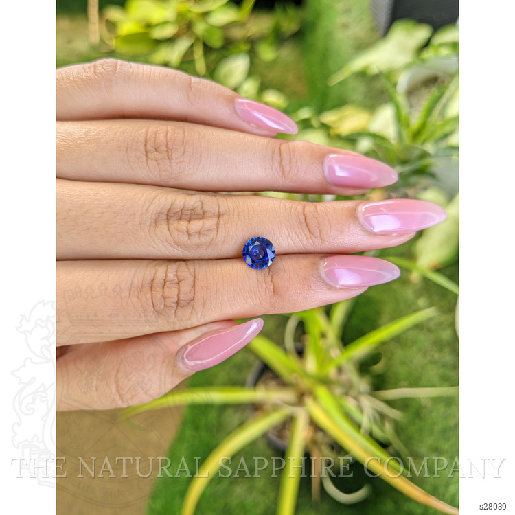 1.41 Ct. Blue Sapphire from Ceylon (Sri Lanka)