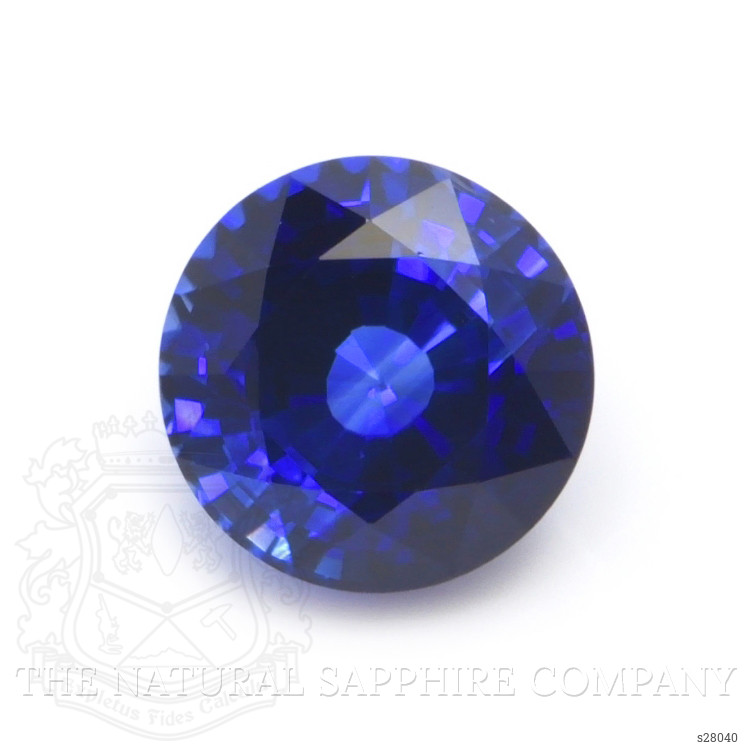 1.58 Ct. Blue Sapphire from Ceylon (Sri Lanka)