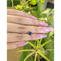 1.40 Ct. Blue Sapphire from Ceylon (Sri Lanka) Life Style