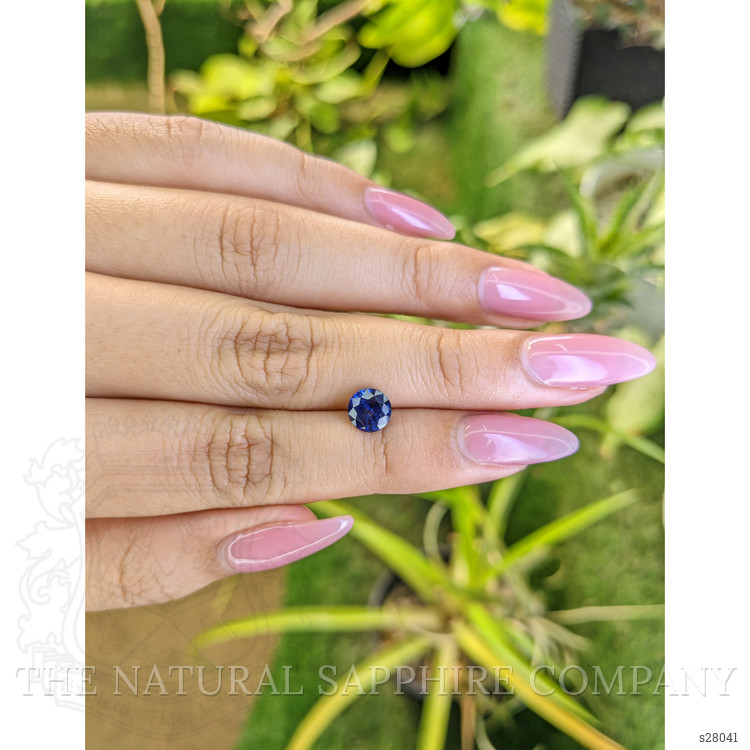 1.40 Ct. Blue Sapphire from Ceylon (Sri Lanka)