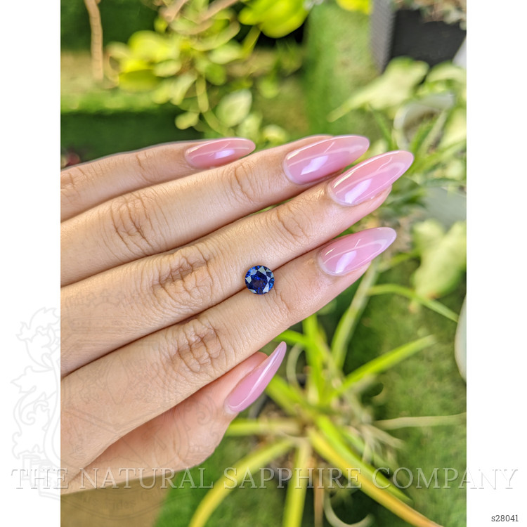 1.40 Ct. Blue Sapphire from Ceylon (Sri Lanka)