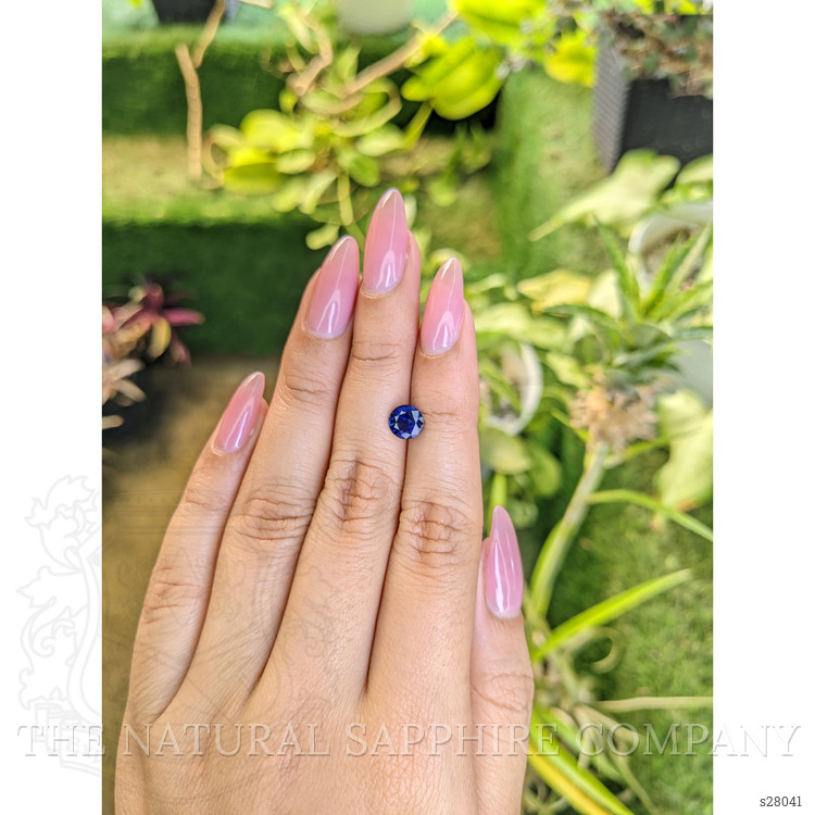 1.40 Ct. Blue Sapphire from Ceylon (Sri Lanka)