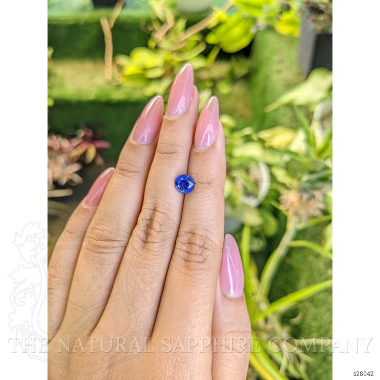 1.41 Ct. Blue Sapphire from Ceylon (Sri Lanka)