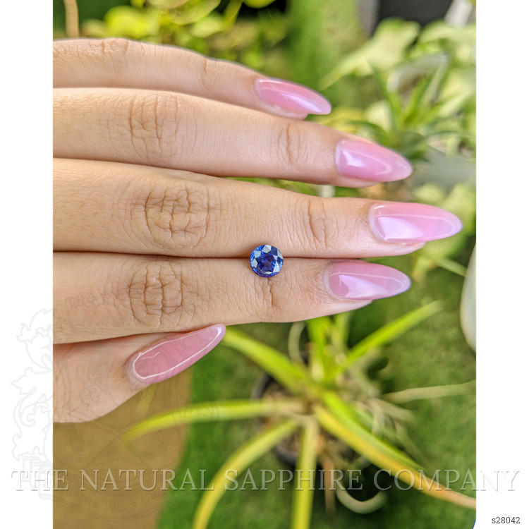 1.41 Ct. Blue Sapphire from Ceylon (Sri Lanka)