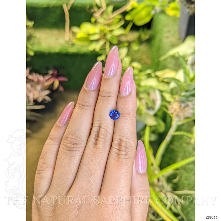 1.14 Ct. Blue Sapphire from Ceylon (Sri Lanka)