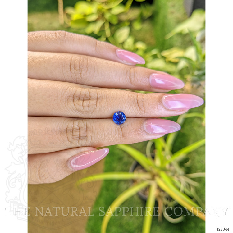 1.14 Ct. Blue Sapphire from Ceylon (Sri Lanka)