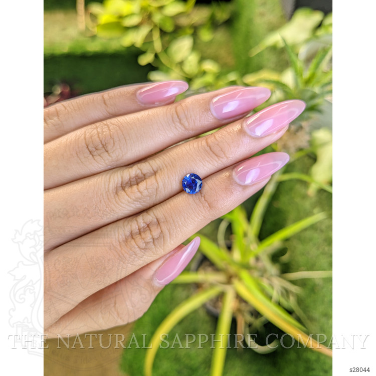 1.14 Ct. Blue Sapphire from Ceylon (Sri Lanka)