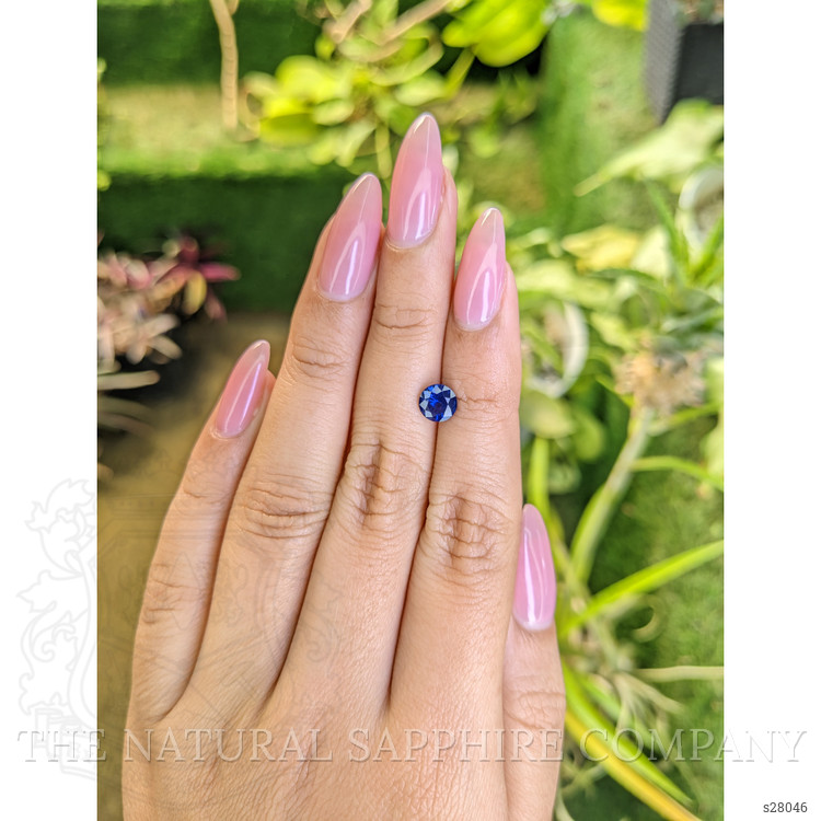 1.16 Ct. Blue Sapphire from Ceylon (Sri Lanka)