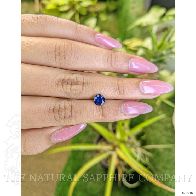 1.16 Ct. Blue Sapphire from Ceylon (Sri Lanka)
