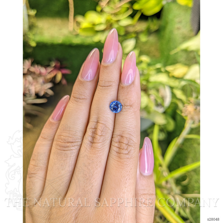 1.55 Ct. Blue Sapphire from Ceylon (Sri Lanka)