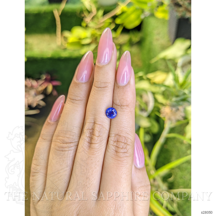 1.45 Ct. Blue Sapphire from Ceylon (Sri Lanka)
