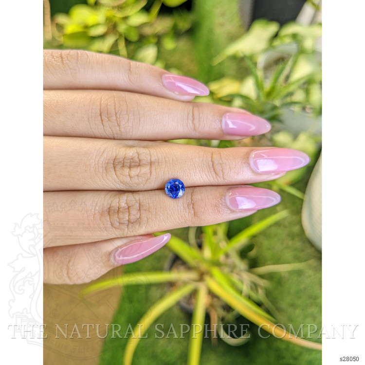 1.45 Ct. Blue Sapphire from Ceylon (Sri Lanka)