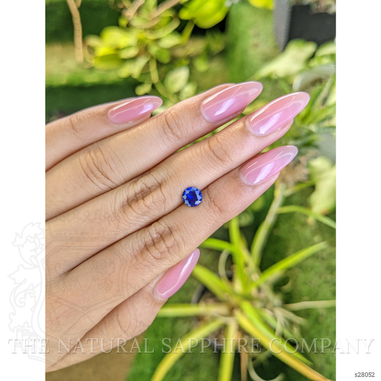 0.92 Ct. Blue Sapphire from Ceylon (Sri Lanka)