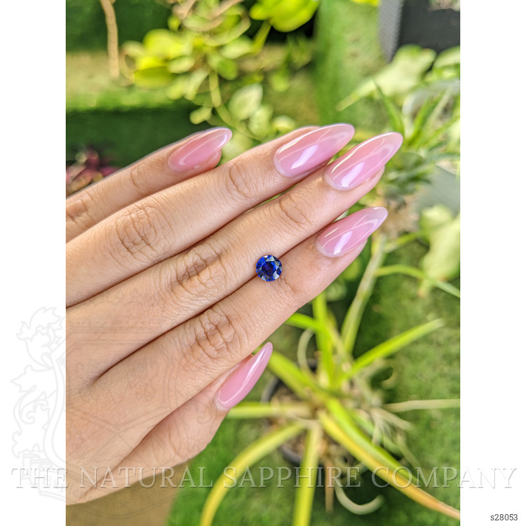 1.03 Ct. Blue Sapphire from Ceylon (Sri Lanka)
