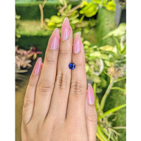 1.03 Ct. Blue Sapphire from Ceylon (Sri Lanka) Life Style