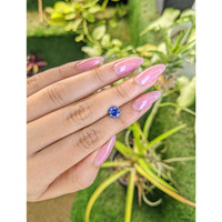1.49 Ct. Blue Sapphire from Ceylon (Sri Lanka) Life Style