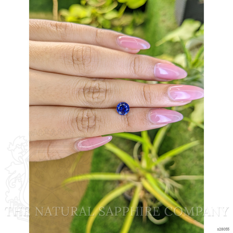 1.51 Ct. Blue Sapphire from Ceylon (Sri Lanka)