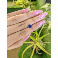 1.51 Ct. Blue Sapphire from Ceylon (Sri Lanka) Life Style