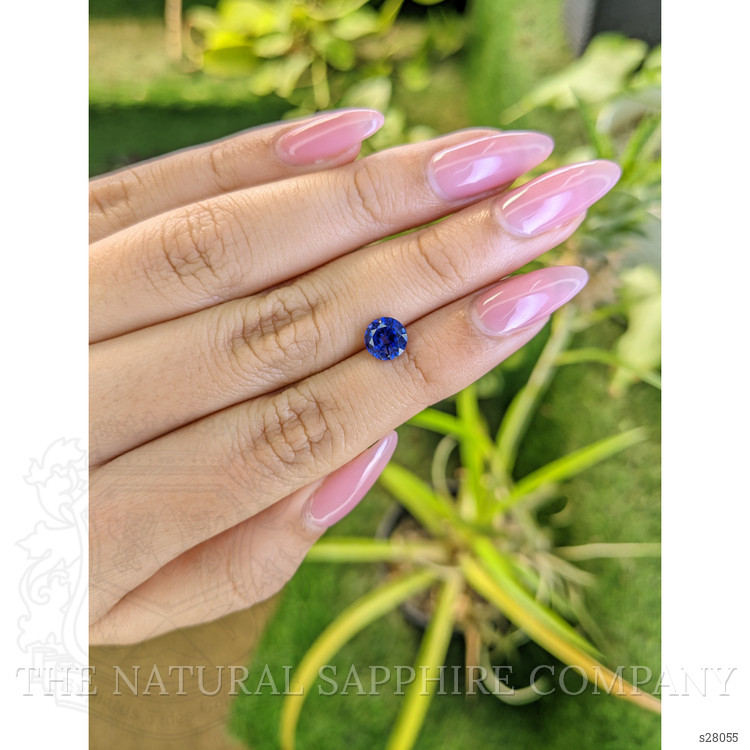 1.51 Ct. Blue Sapphire from Ceylon (Sri Lanka)