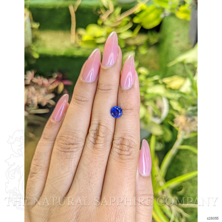 1.51 Ct. Blue Sapphire from Ceylon (Sri Lanka)