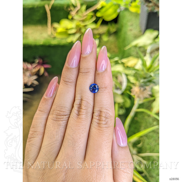 1.35 Ct. Blue Sapphire from Ceylon (Sri Lanka)
