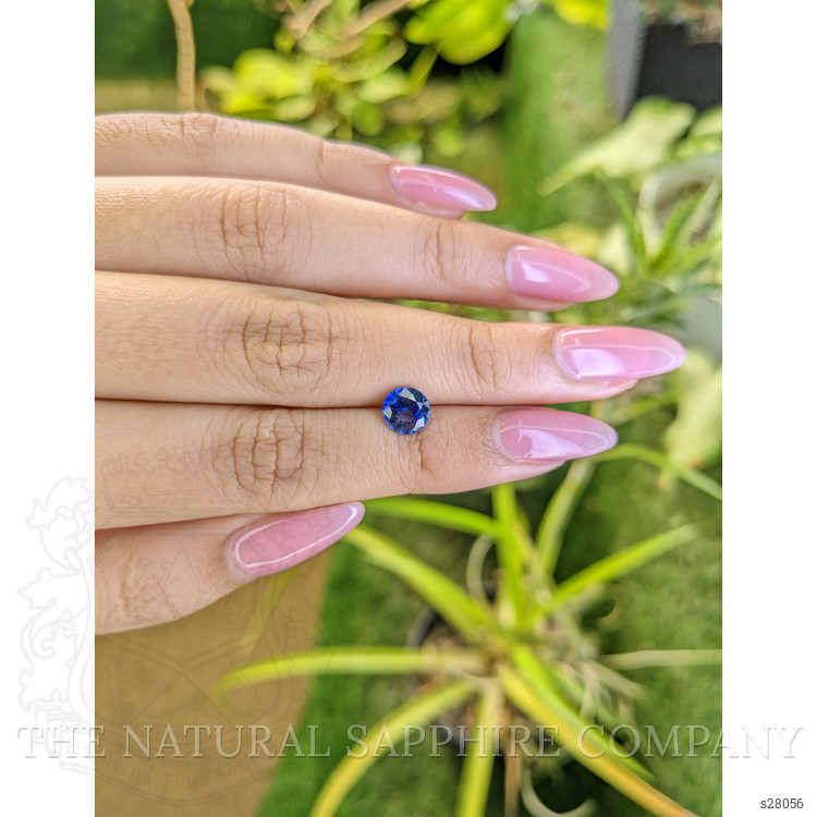 1.35 Ct. Blue Sapphire from Ceylon (Sri Lanka)