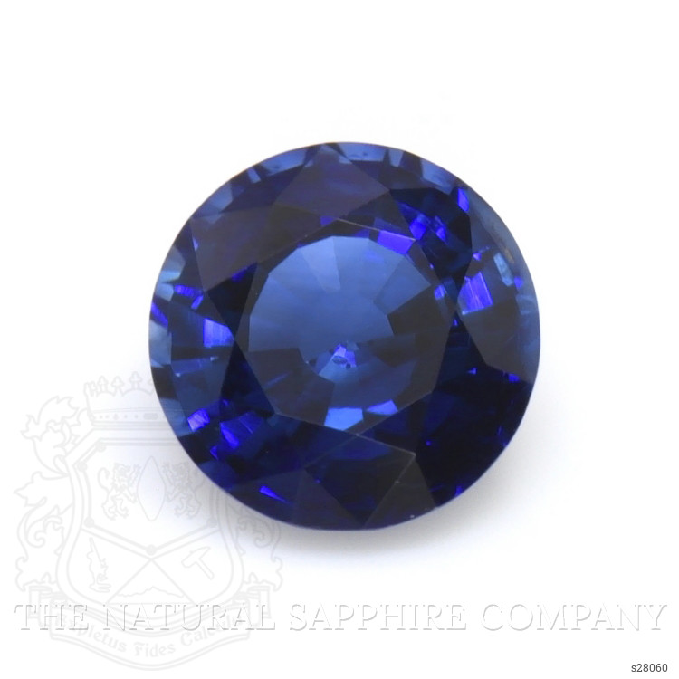 0.89 Ct. Blue Sapphire from Ceylon (Sri Lanka)