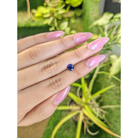 0.89 Ct. Blue Sapphire from Ceylon (Sri Lanka) Life Style