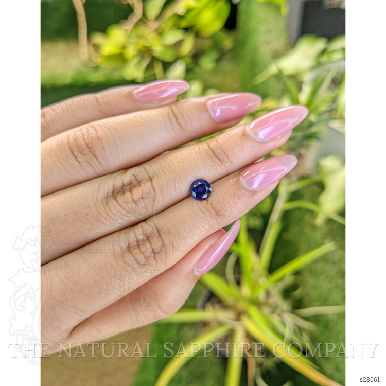 1.06 Ct. Blue Sapphire from Ceylon (Sri Lanka)