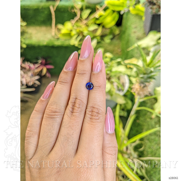 1.06 Ct. Blue Sapphire from Ceylon (Sri Lanka)