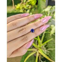1.13 Ct. Blue Sapphire from Ceylon (Sri Lanka) Life Style