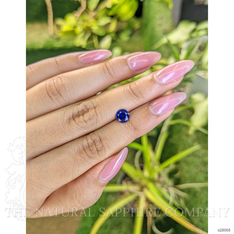 1.13 Ct. Blue Sapphire from Ceylon (Sri Lanka)