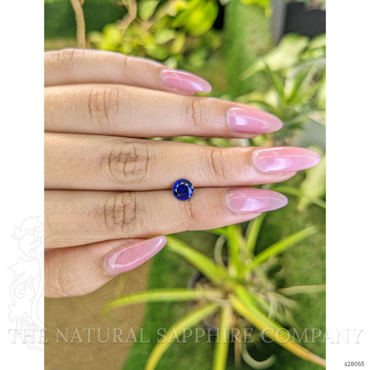1.13 Ct. Blue Sapphire from Ceylon (Sri Lanka)