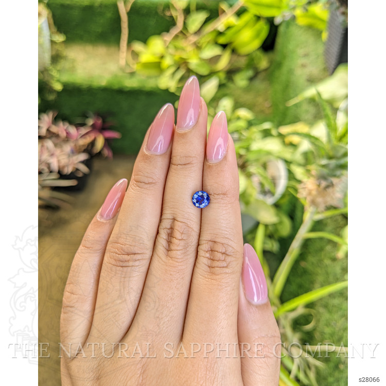 1.17 Ct. Blue Sapphire from Ceylon (Sri Lanka)